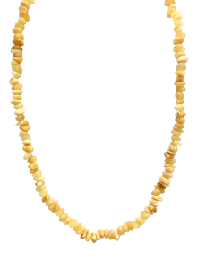 Бусы из натурального янтаря (бижутерия)