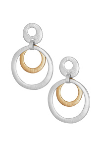 Серьги-пусеты из ювелирного сплава (бижутерия)