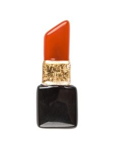 Брошь из муранского стекла (бижутерия)