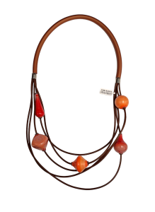 Колье из муранского стекла (бижутерия)