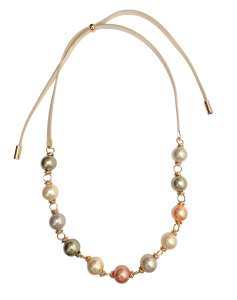 Колье "Выход в свет" с жемчугом Майорка