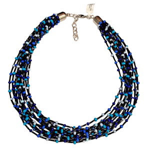 Колье из муранского стекла (бижутерия)