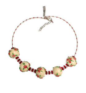 Колье из муранского стекла (бижутерия)