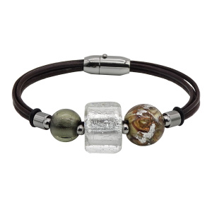 Браслет из муранского стекла (бижутерия)